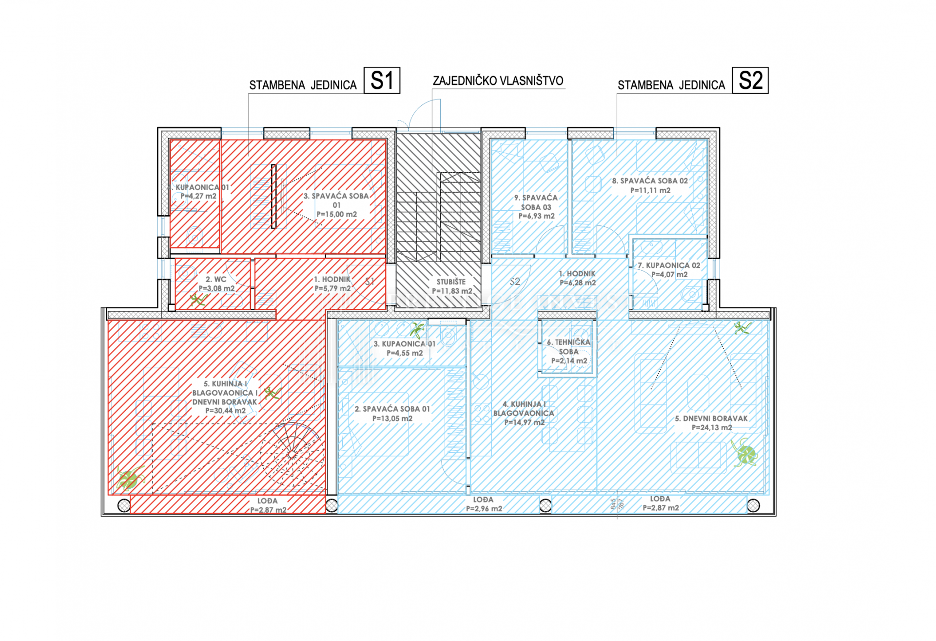 Apartment Zu verkaufen -  Diklo
