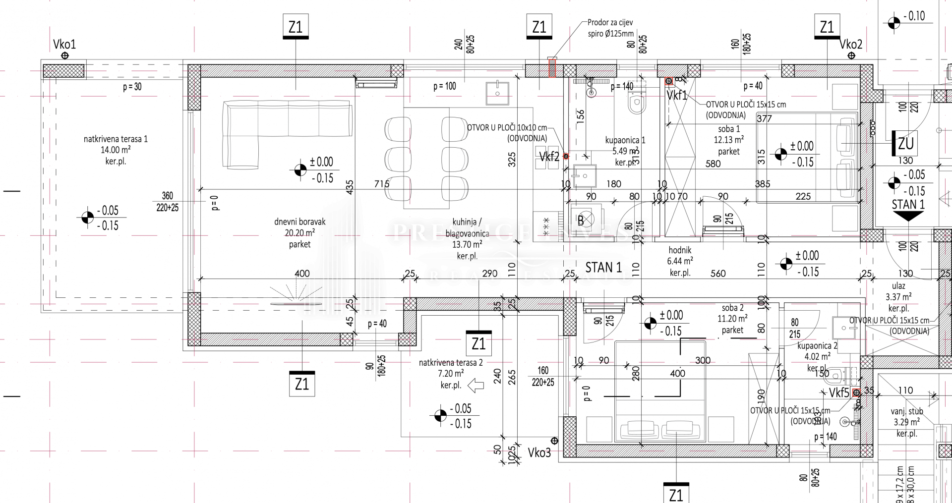 Flat For sale - Zadarska Bibinje