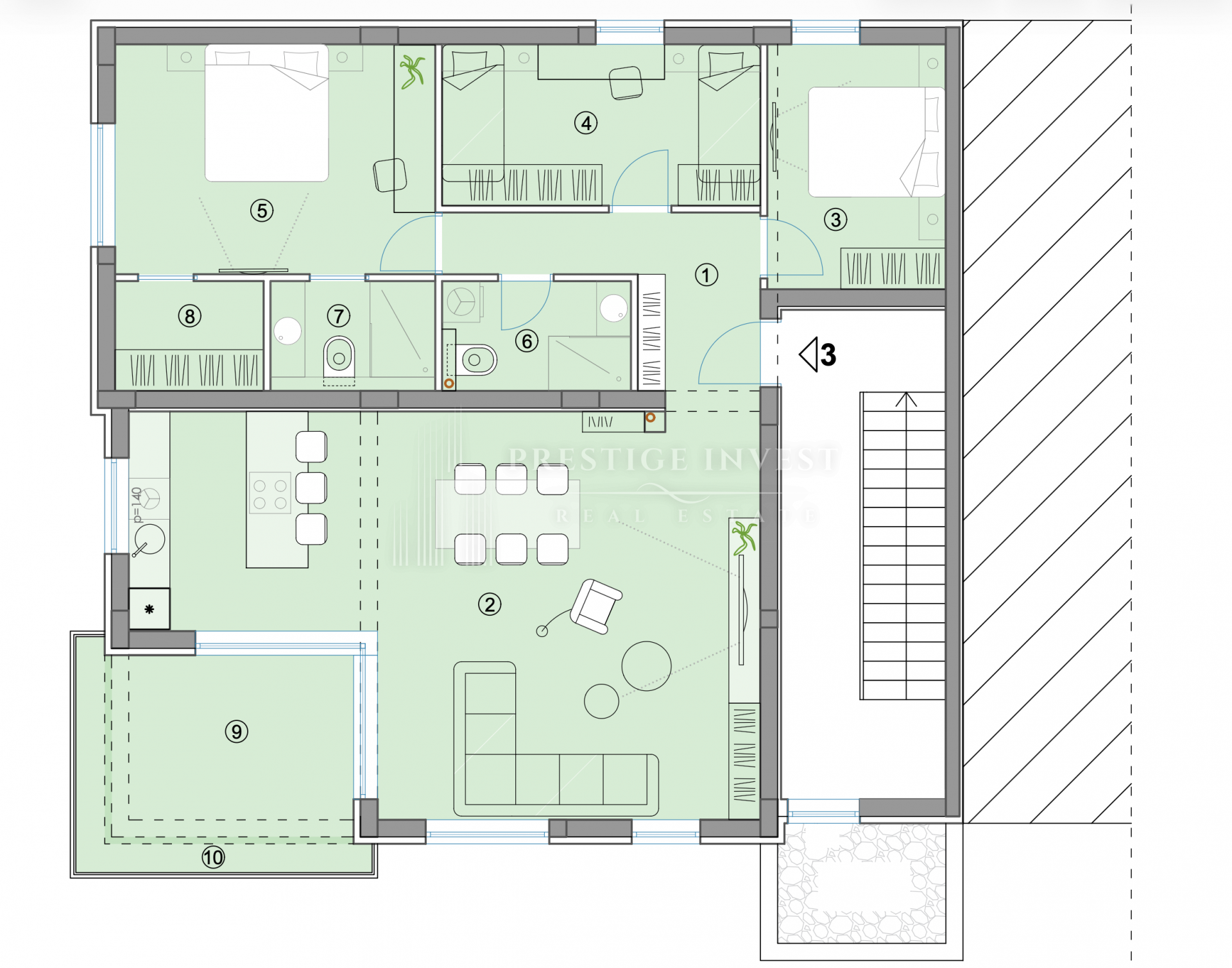 Flat For sale - Zadarska Bibinje