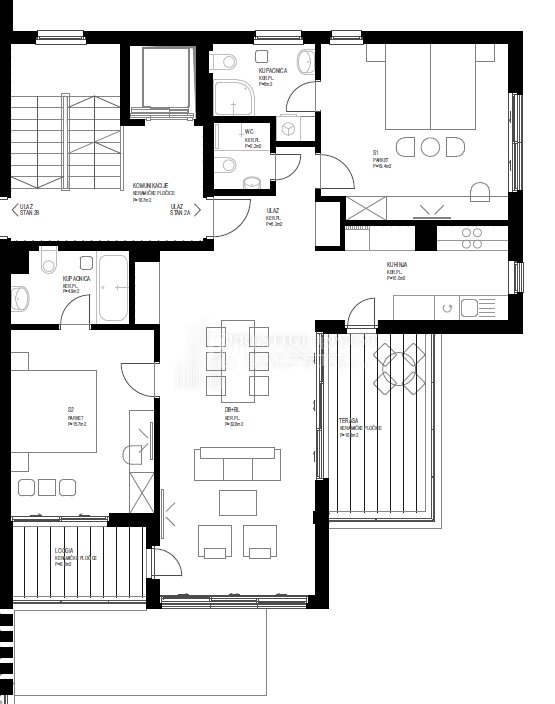 Appartement À vendre - Splitsko-dalmatinska Seget Donji