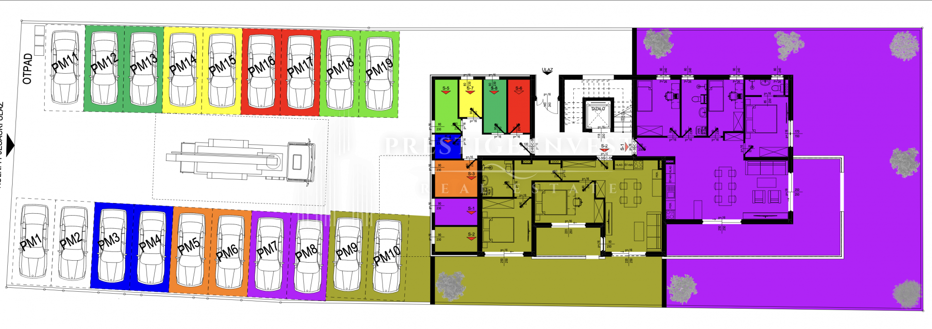 Apartment Zu verkaufen -  Crvene kuće