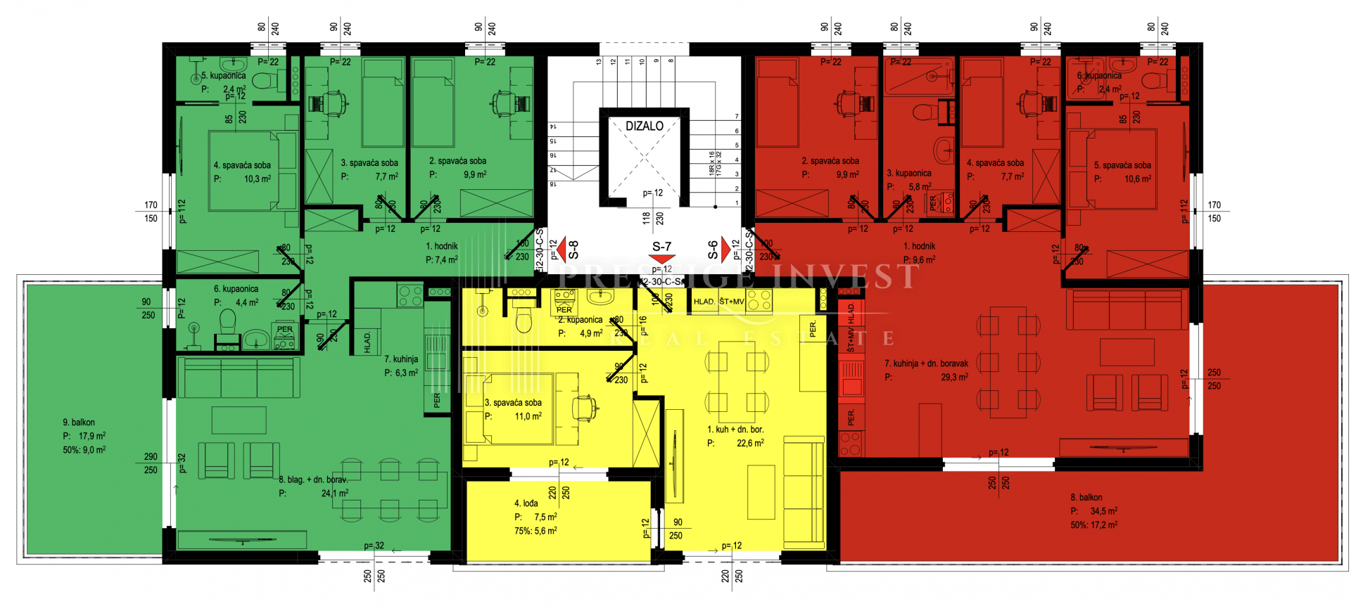 Apartment Zu verkaufen - Crvene Kuće - foto 2/21