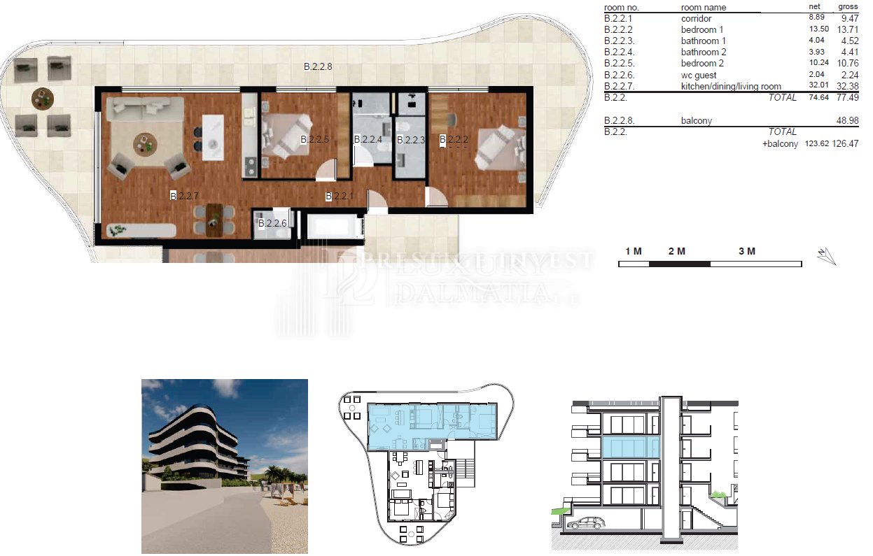 Apartmán Na prodej - Splitsko-dalmatinska Seget Donji