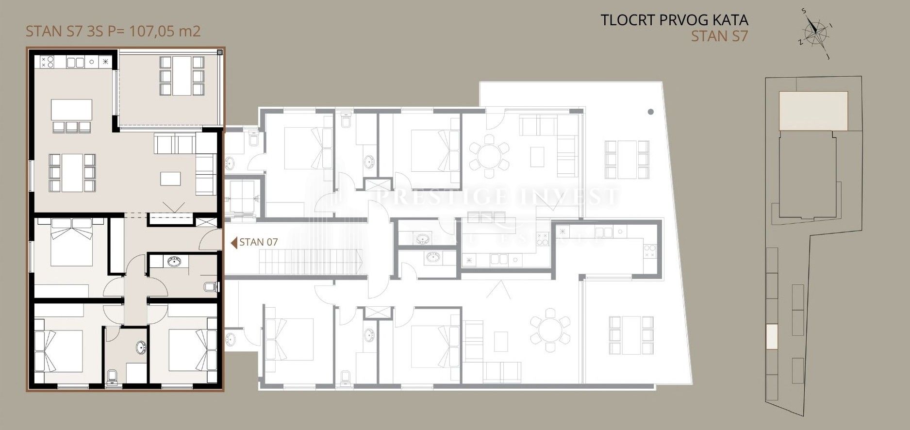 Apartment Zu verkaufen -  Privlaka