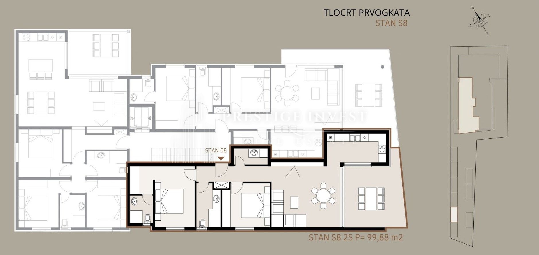 Appartamento In vendita -  Privlaka