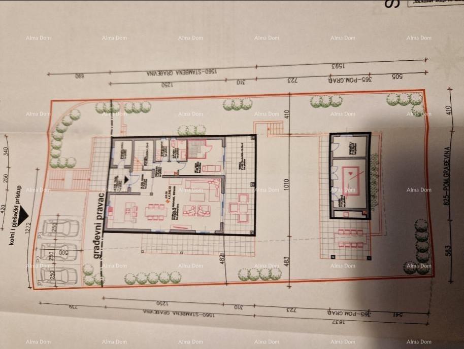 Pozemek na prodej 700 m² – Cvitići