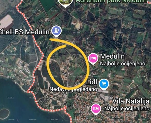 Grundstück zu verkaufen 600 m² – Medulin