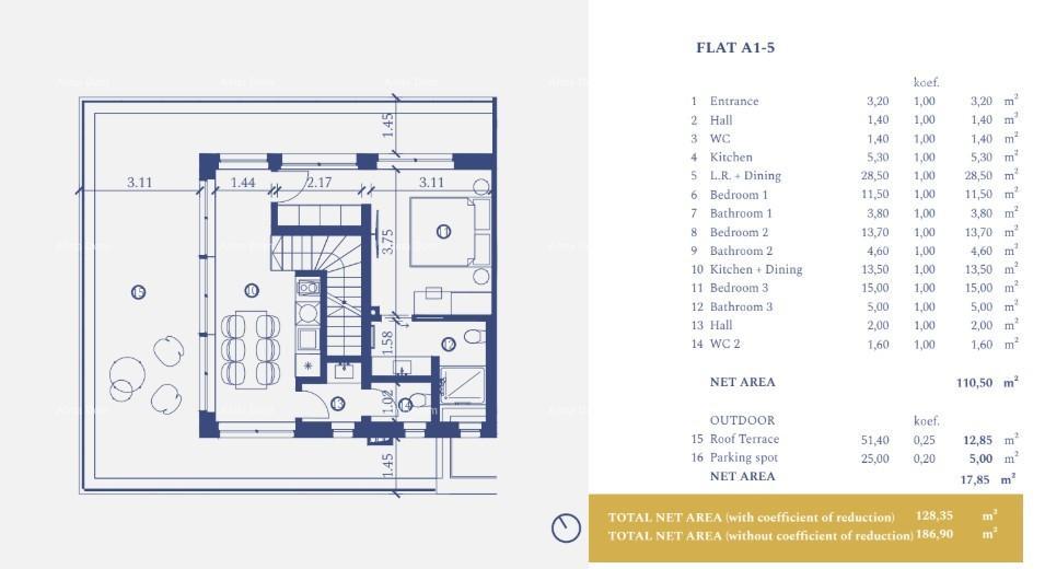 Apartma Na predaj - ISTARSKA UMAG