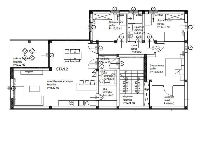 Apartma Na predaj - Istarska Kanfanar - foto 2/29