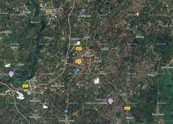 Parcela na predaj 1255 m² – Žminj
