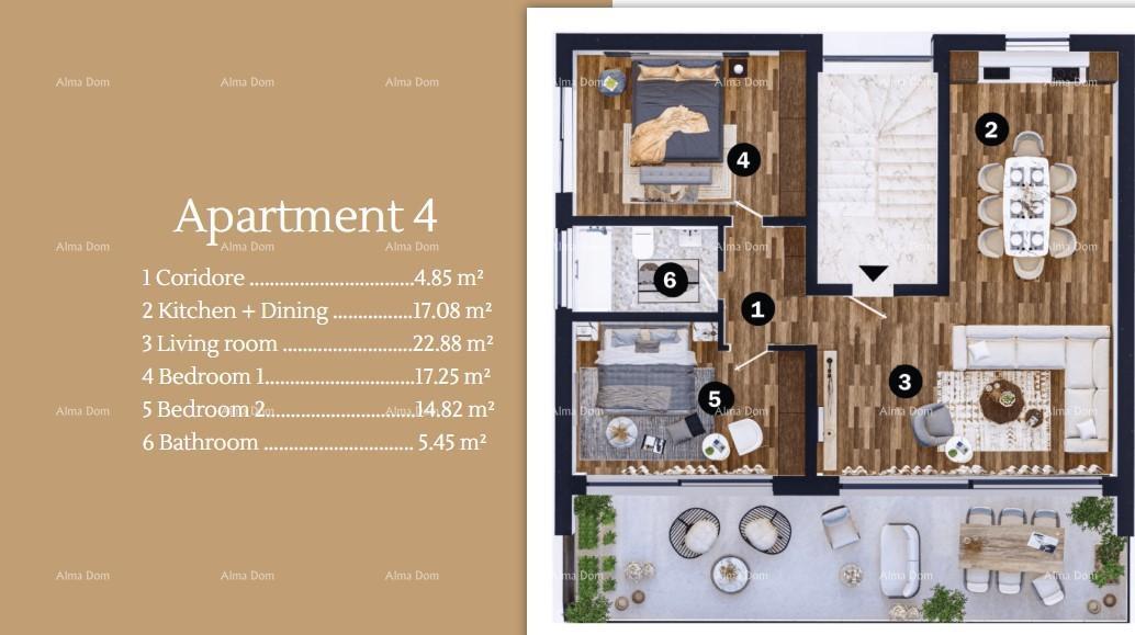Apartma Na predaj - ISTARSKA UMAG