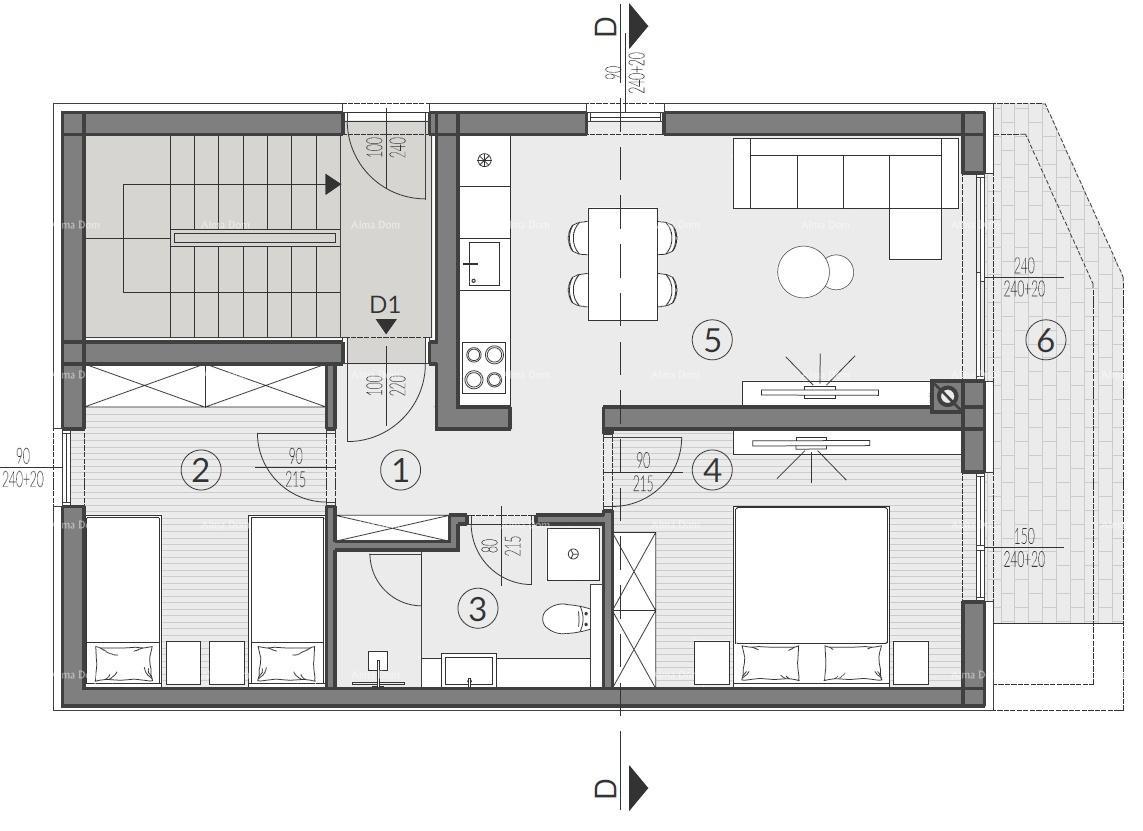 Apartmán Na predaj - ISTARSKA PULA