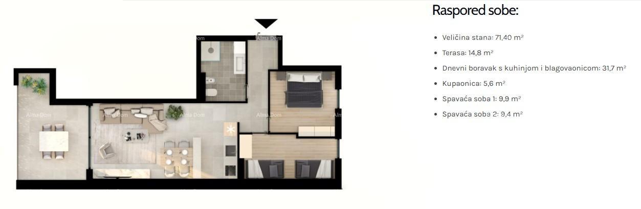 Apartma Na predaj - ISTARSKA UMAG