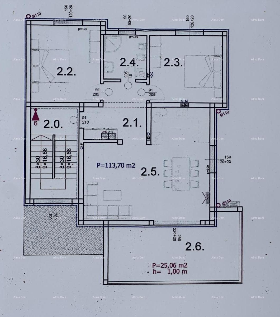 Apartma Naprodaj - ISTARSKA Vodnjan