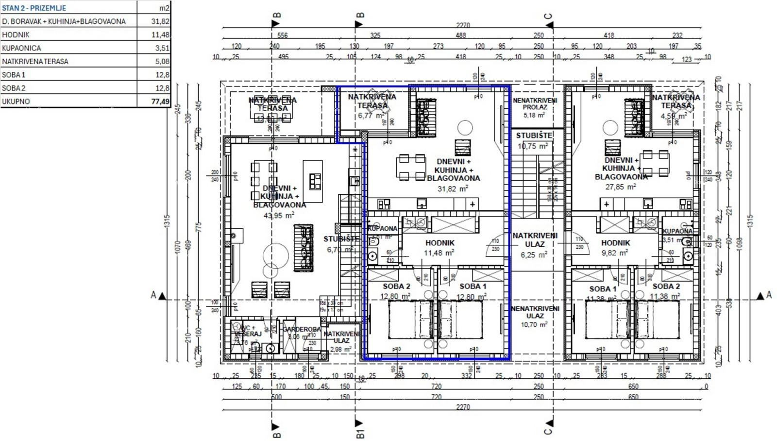 Apartma Naprodaj - ISTARSKA Poreč
