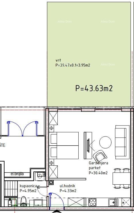 Apartma Na predaj - ISTARSKA PULA