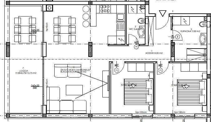Appartement à vendre 90 m² – Veli Vrh