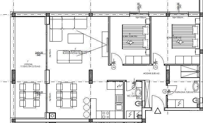 Appartement à vendre 90 m² – Veli Vrh