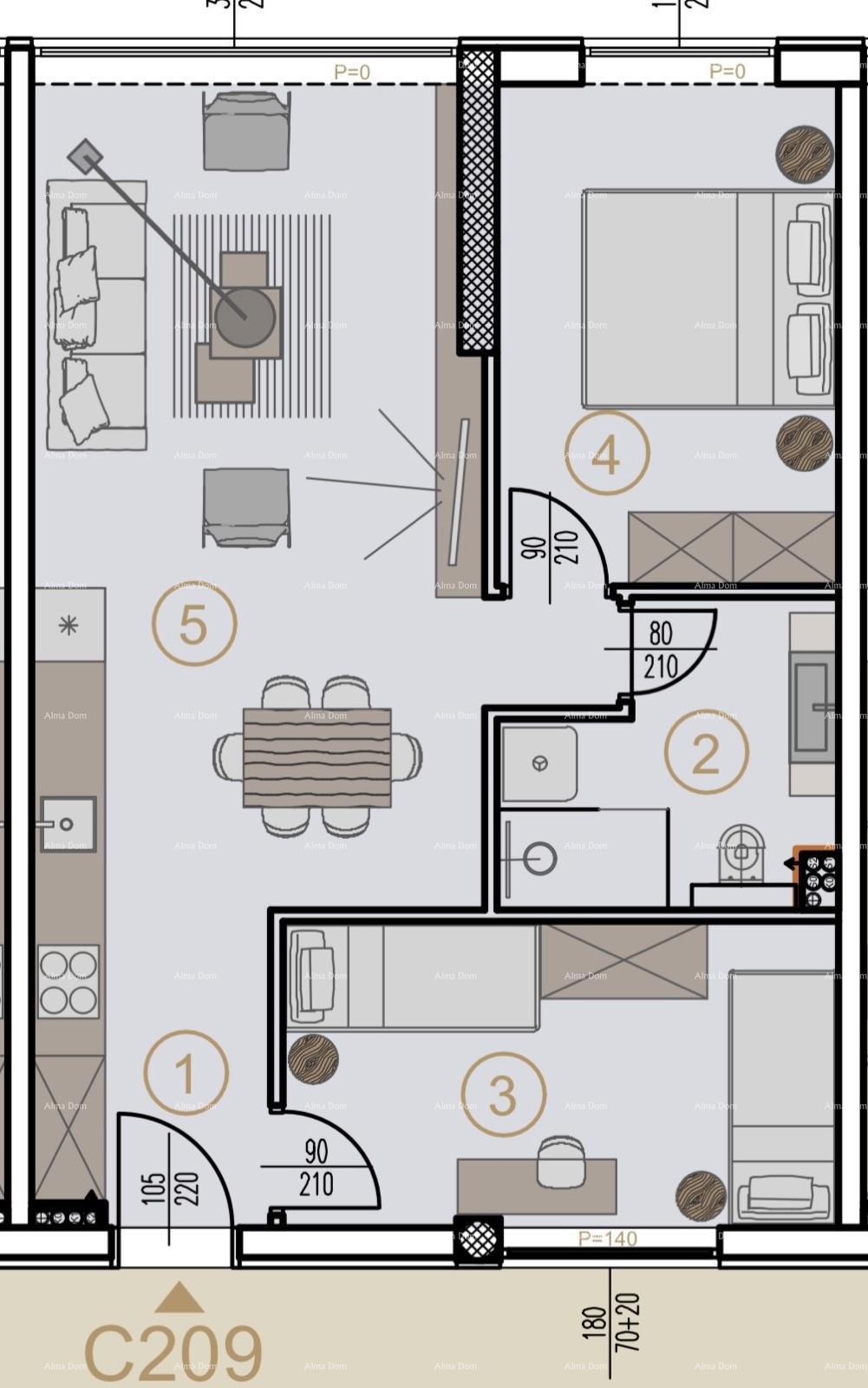 Flat For sale - ISTARSKA POREč