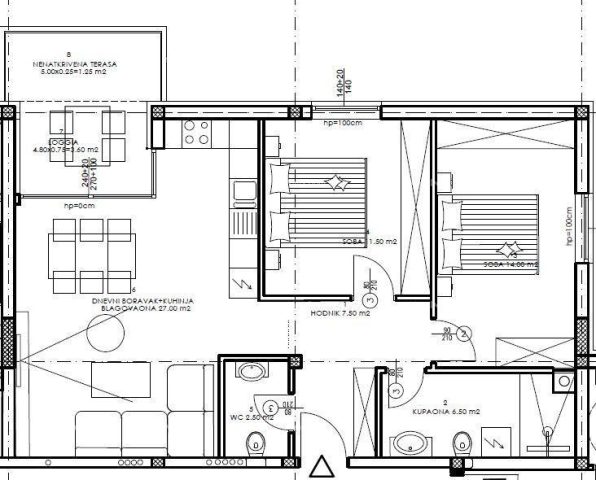 Apartment zu verkaufen 73 m² – Veli Vrh