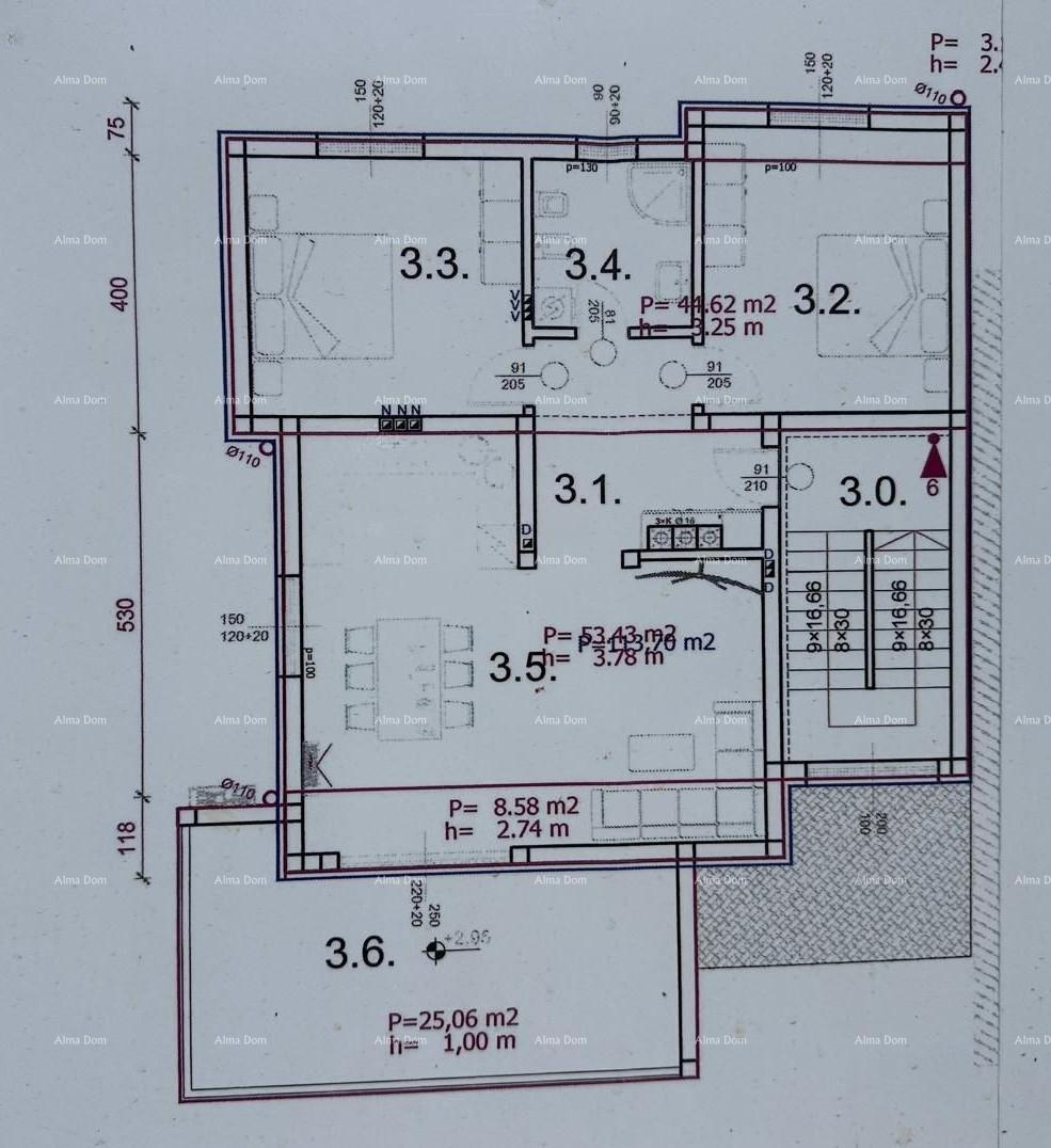 Apartma Naprodaj - ISTARSKA Vodnjan