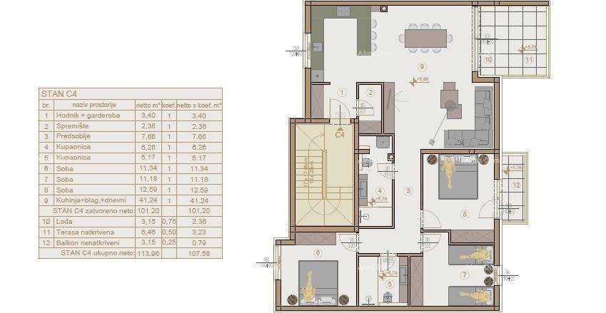Apartma Naprodaj - ISTARSKA Pula