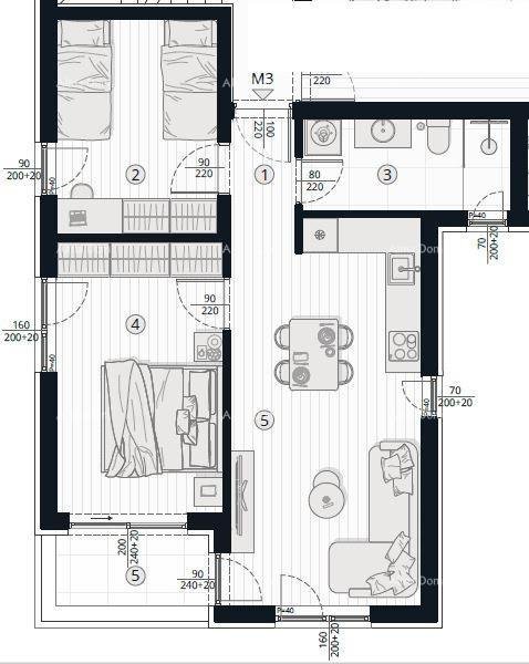 Apartmán Na predaj - ISTARSKA PULA