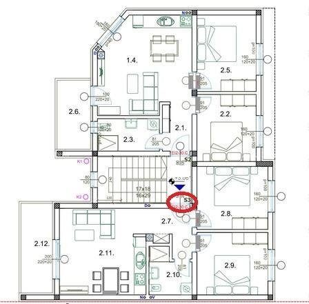 Flat for sale 54 m² – Centar