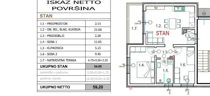 Appartement À vendre - Istarska Pula - foto 3/4