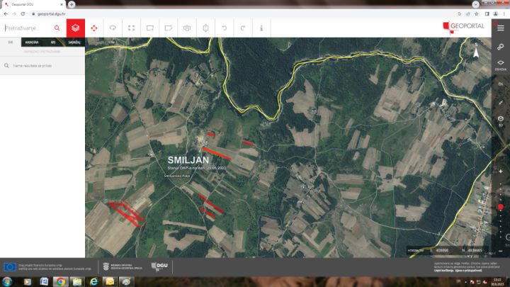 Pozemek na prodej 7261 m² – Smiljansko Polje