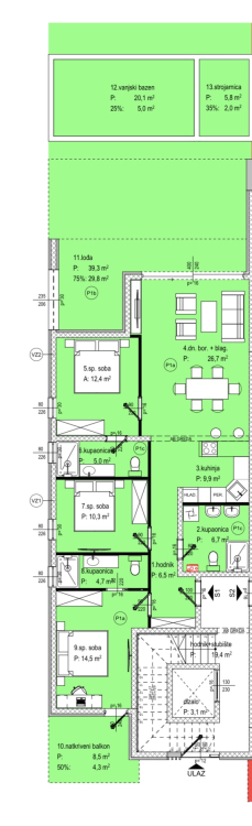 Flat For sale - Zadarska Sukošan