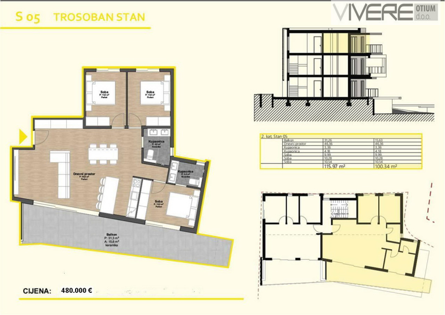 Apartma Naprodaj - Šibensko-kninska Rogoznica