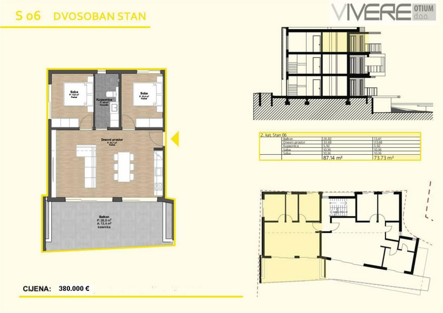 Apartma Naprodaj - Šibensko-kninska Rogoznica