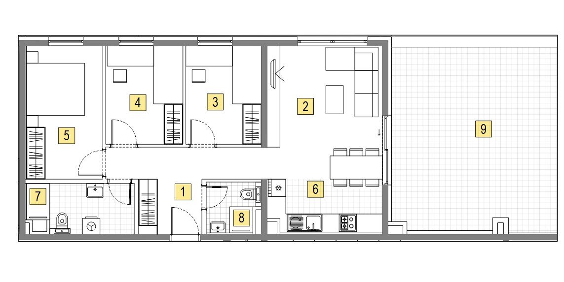 Apartmán Na predaj - Grad Zagreb Novi Zagreb - Istok - foto 4/5