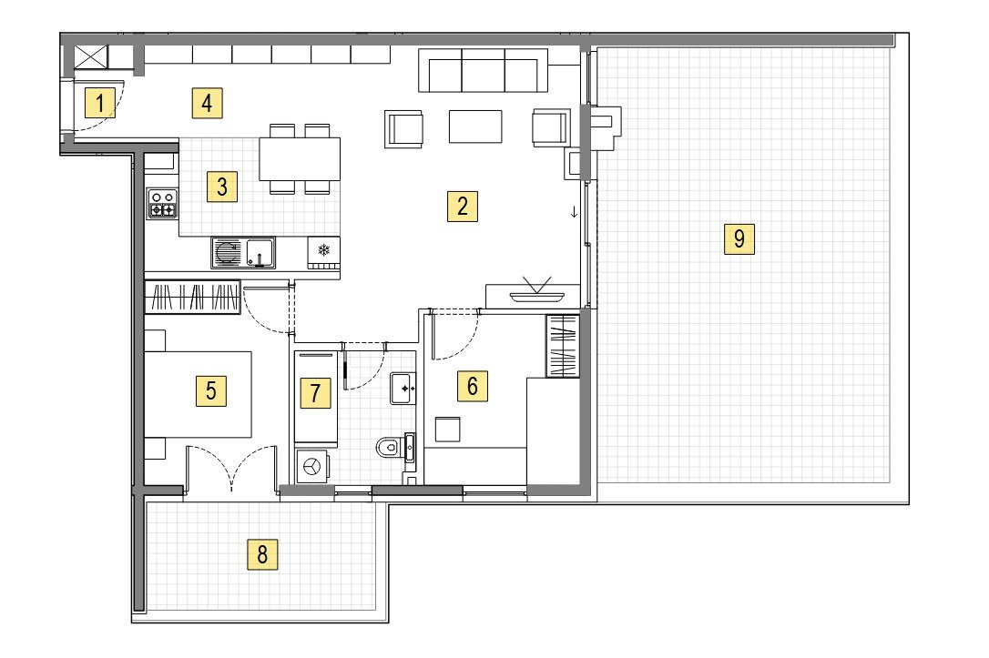 Apartmán Na predaj - Grad Zagreb Novi Zagreb - Istok - foto 5/5