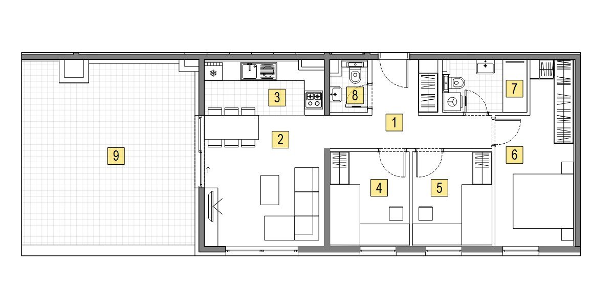 Apartma Naprodaj - Grad Zagreb Novi Zagreb - Istok