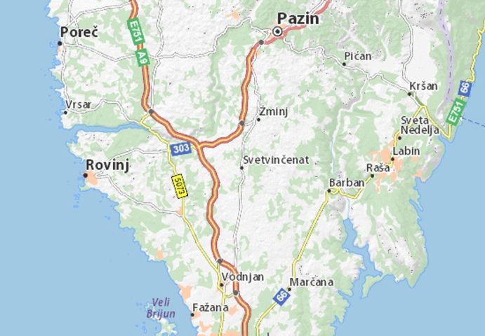 Pozemek na prodej 21000 m² – Svetvinčenat