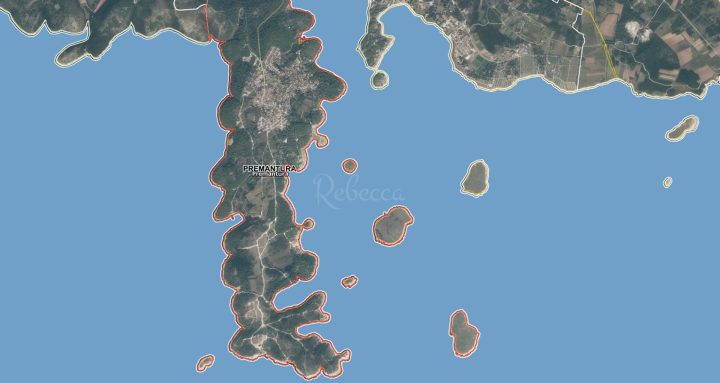 Zemljište na prodaju 1508 m² – Medulin