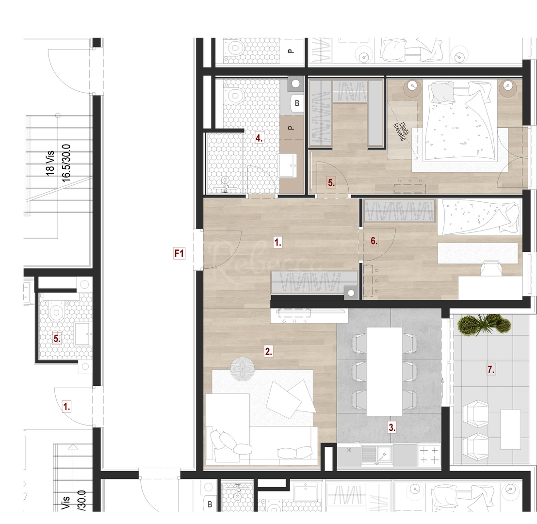 Apartma Na predaj - Istarska Centar - foto 3/10