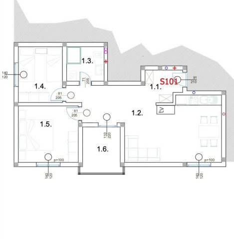 Apartment zu verkaufen 60 m² – Vodnjan