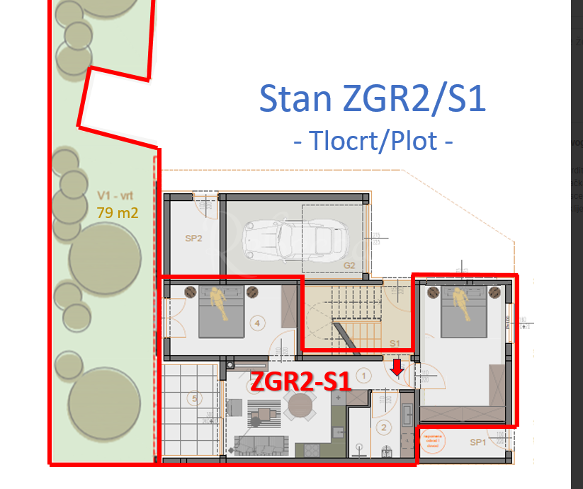 Apartment Zu verkaufen - Istarska Veli Vrh - foto 4/5