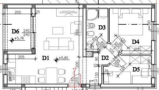 Apartmán na predaj 57 m² – Pula