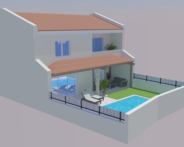 Terrain à louer 264 m² – Umag