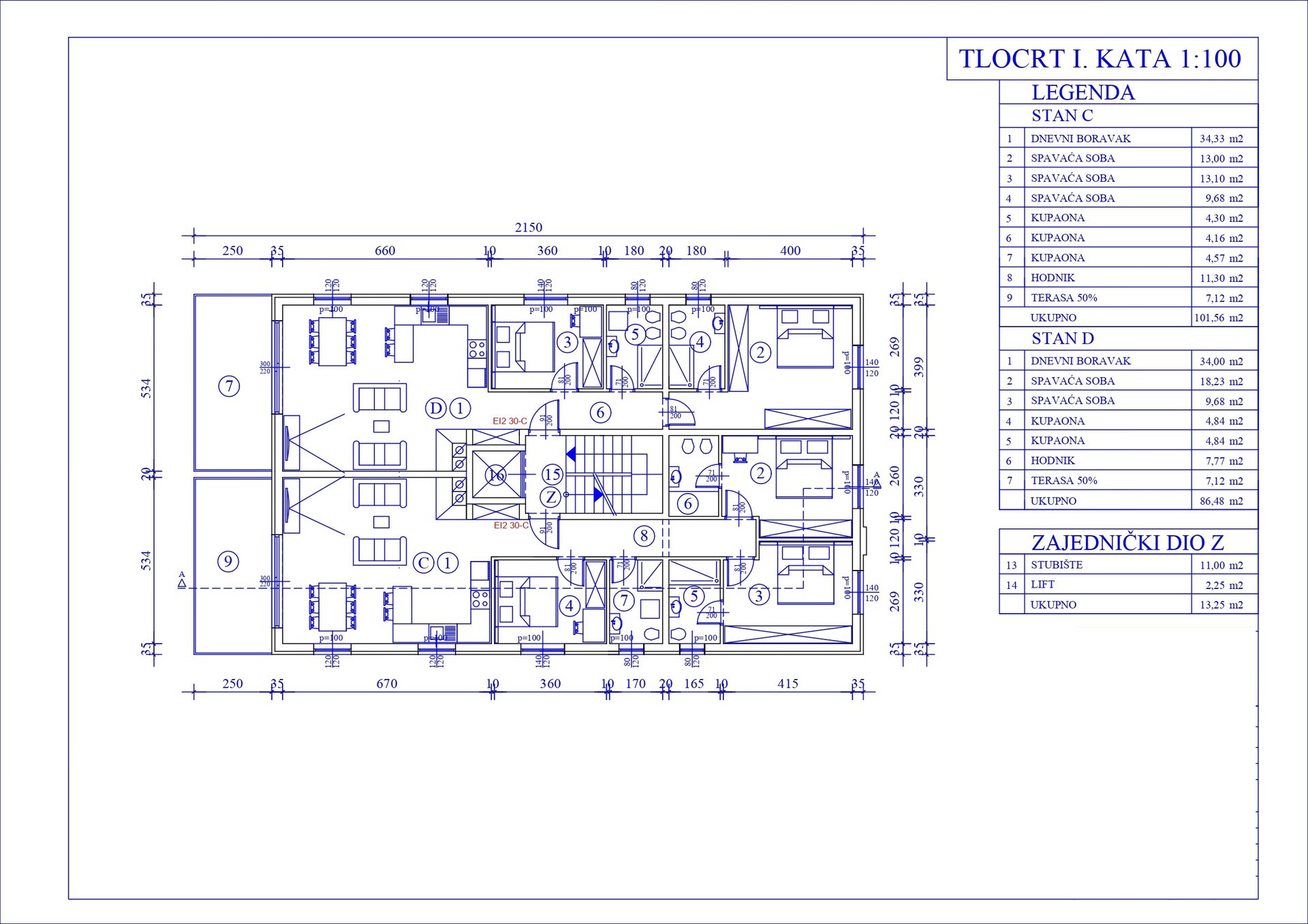 Flat For rent - ISTARSKA CEROVLJE