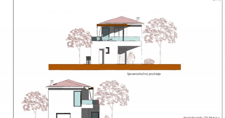 Parcela za najem 500 m² – Tinjan