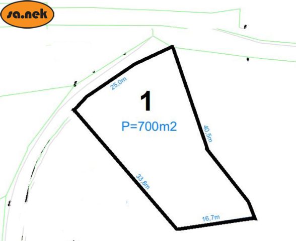 Parcela na predaj 700 m² – Sveta Nedelja