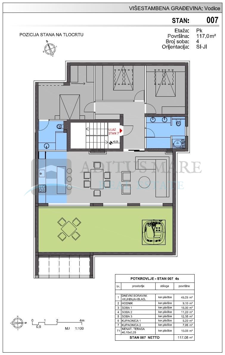 Apartma Naprodaj - ŠIBENSKO-KNINSKA  Vodice