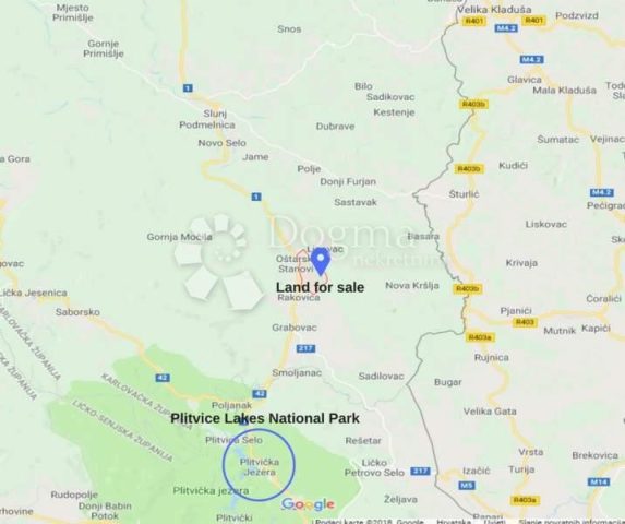 Działka Na sprzedaż - Karlovačka Rakovica - foto 2/2
