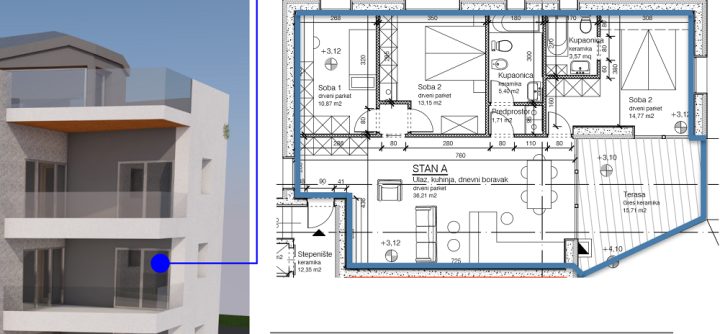 Apartmán Na prodej - Istarska Rovinj - foto 4/4