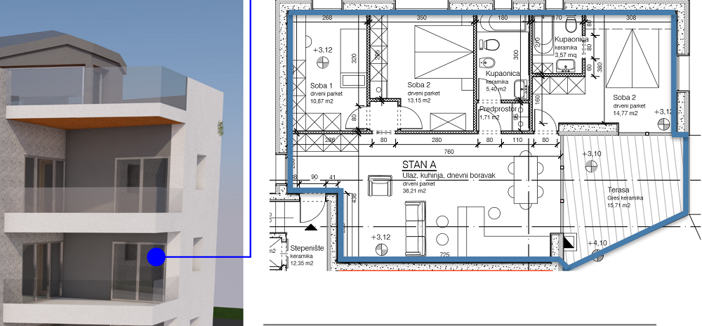 Apartmán Na prodej - ISTARSKA  Rovinj